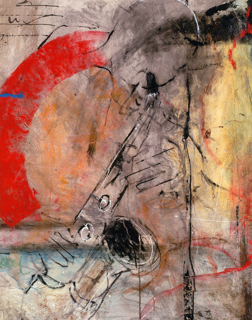 American Soul, limited edition embellished giclee sogned by Joarez, 40x40