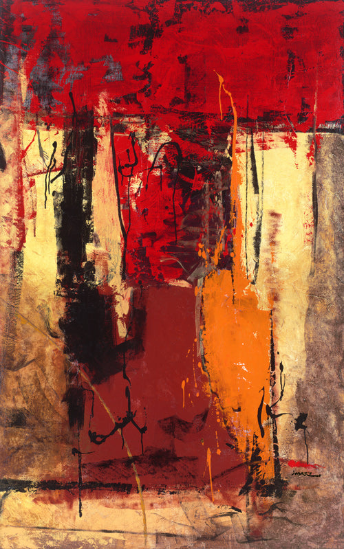 Victory 1, limited edition embellished giclee on canvas signed by Joarez, 31x50