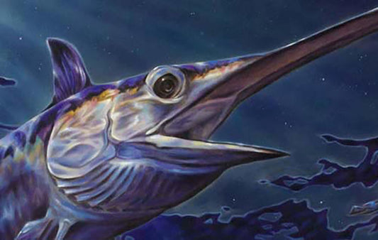 Prince Of Darkness, limited edition giclee on canvas by Jason Mathias, 40x20