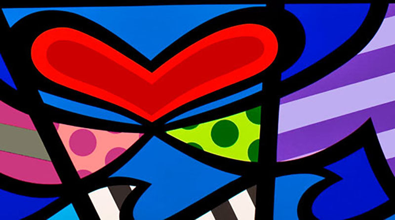 Love Everywhere, limited edition color giclee on canvas, signed by Jozza, 30X30