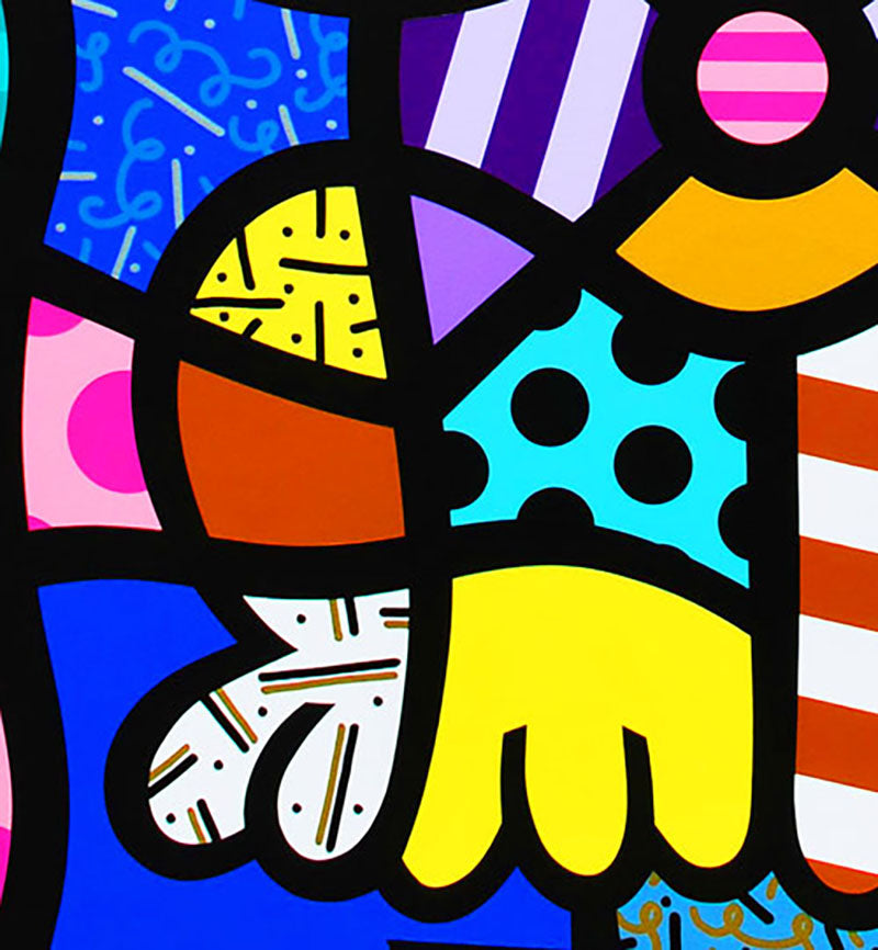 Gistavos Wish, limited edition color giclee on canvas, signed by Jozza, 30X38