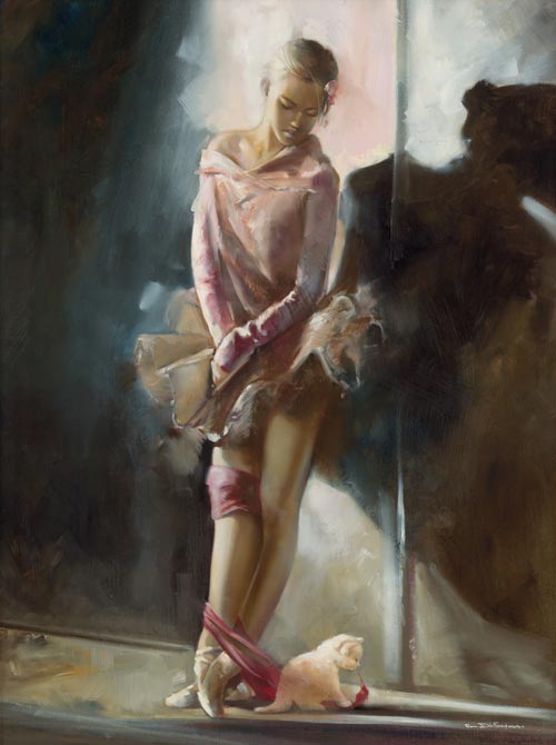 Dance Of Light, a piece with great detail  by Ron Dicsenza, 30X40