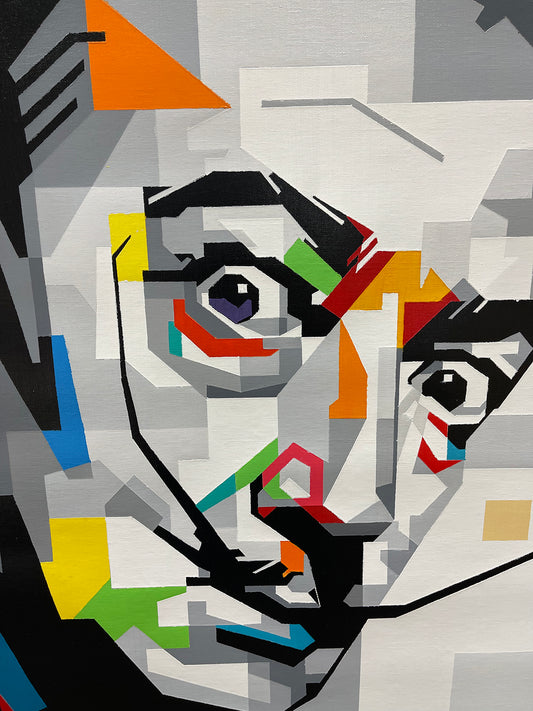 Salvador Dali Dream, limited edition giclee on canvas by Gerrado Mendez, 36x48