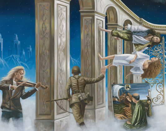 Reincarnation, limited edition on canvas by Tatiana Denisova, 36x48