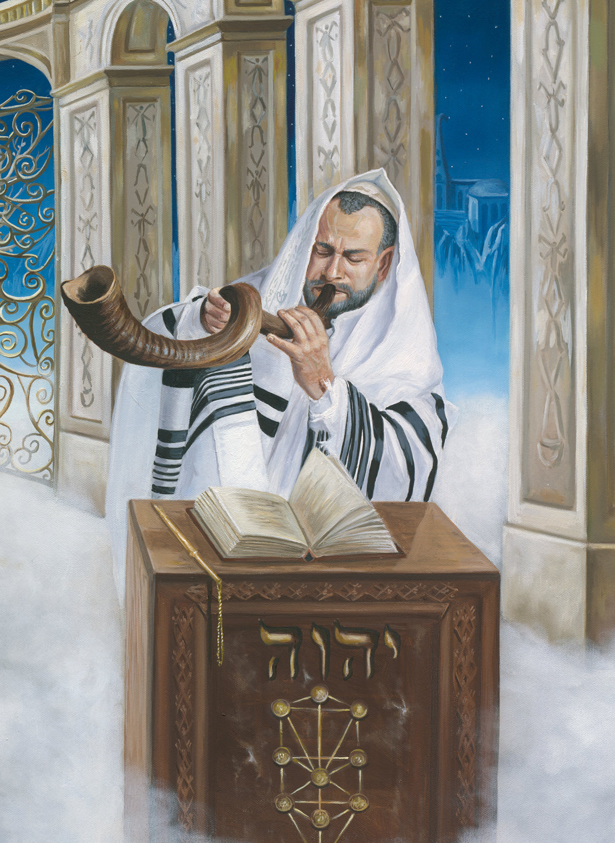 Reincarnation, limited edition on canvas by Tatiana Denisova, 36x48