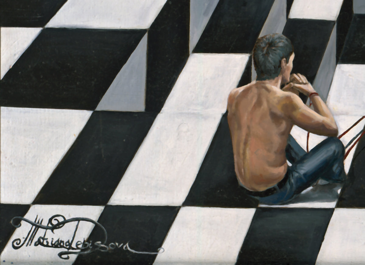 Game is On, limited edition on canvas by Tatiana Denisova, 36x48