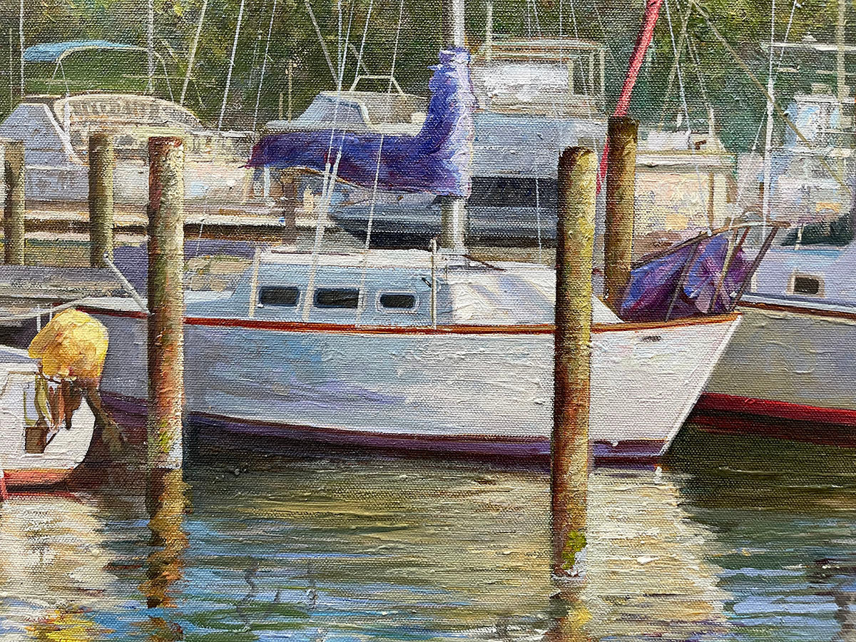 Calm Outburst, limited edition giclee on canvas by Paul Wren, 48x36