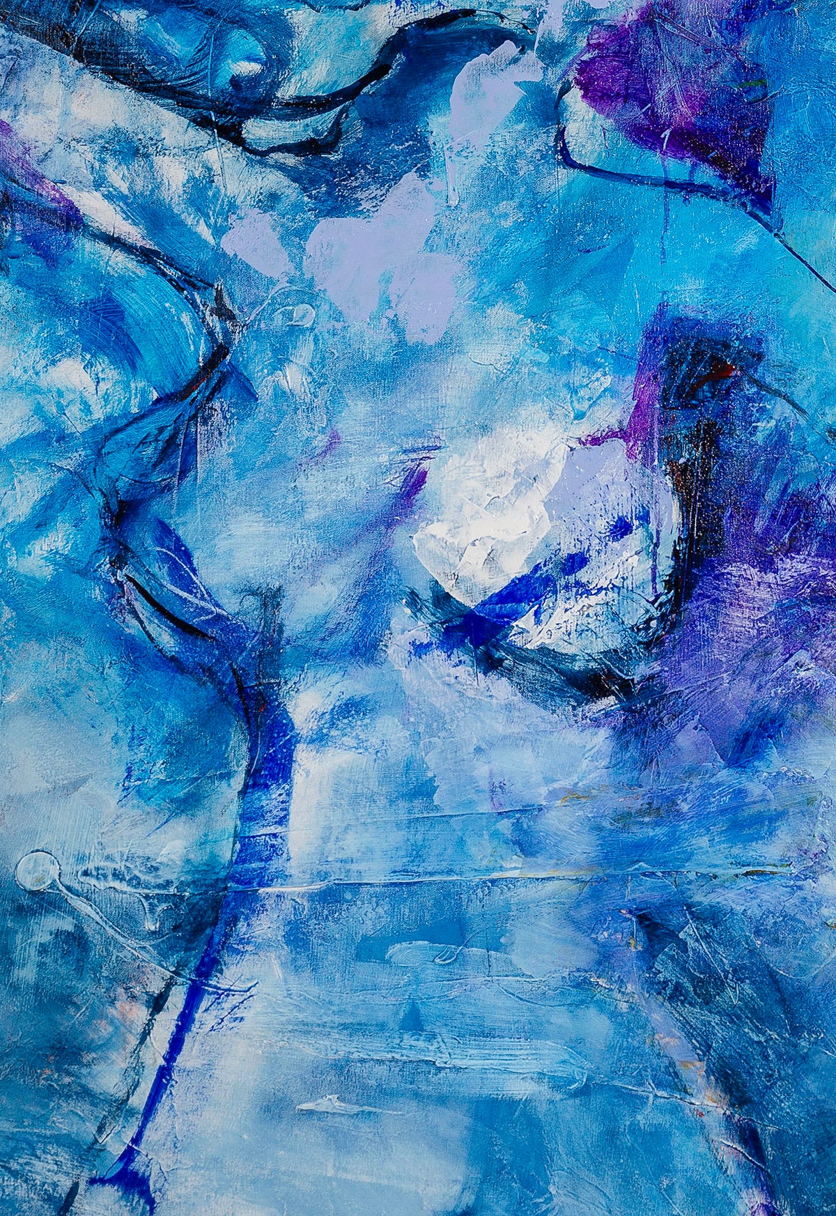 Rafaela, limited edition giclee on canvas by Joarez, 38x48