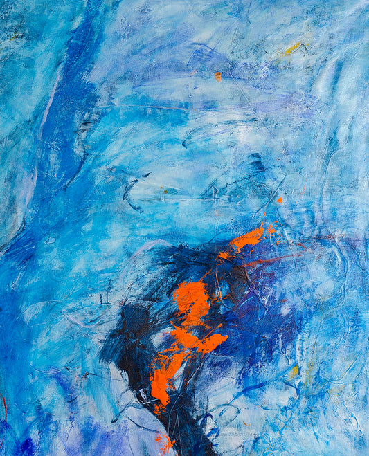 Vania, limited edition giclee on canvas by Joarez, 38x48