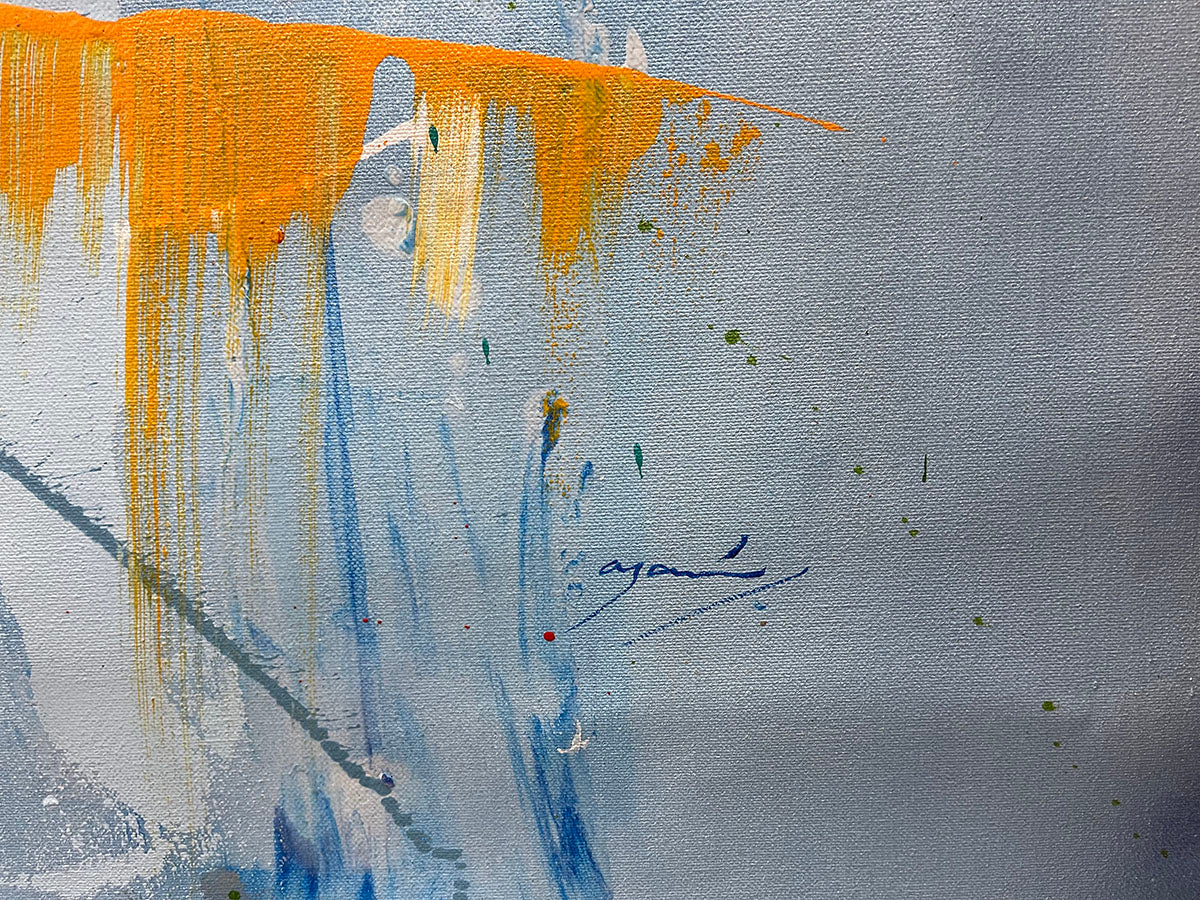 Resaltar, limited edition giclee on canvas by Azarian, 48x48