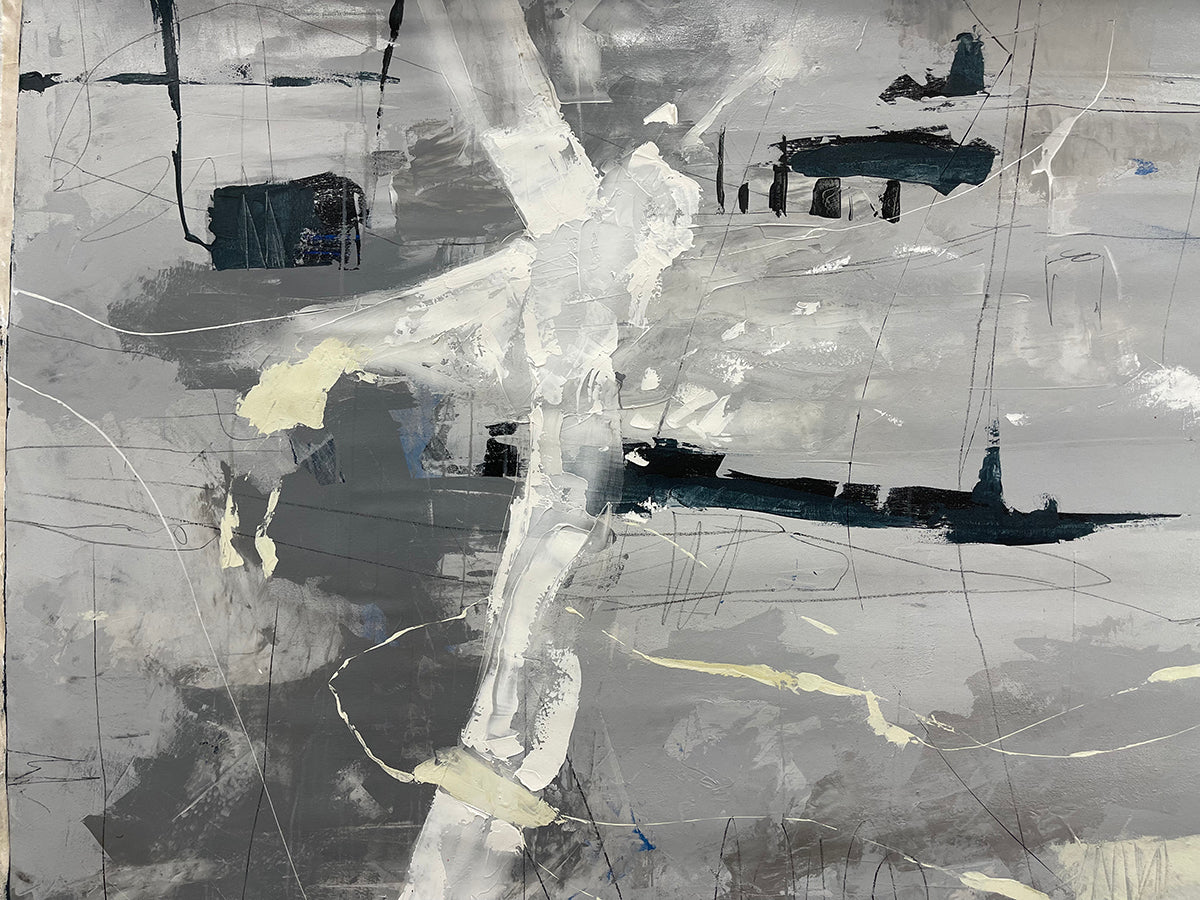 Tormenta En El Mar, stunning limited edition giclee on canvas by Azarian, 48x48