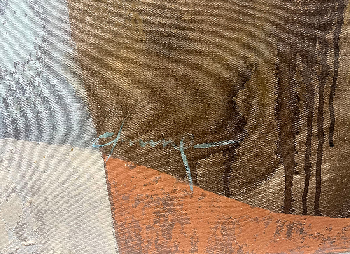 Lo Que Ves, limited edition giclee on canvas by Claudio Chunga, 48x48