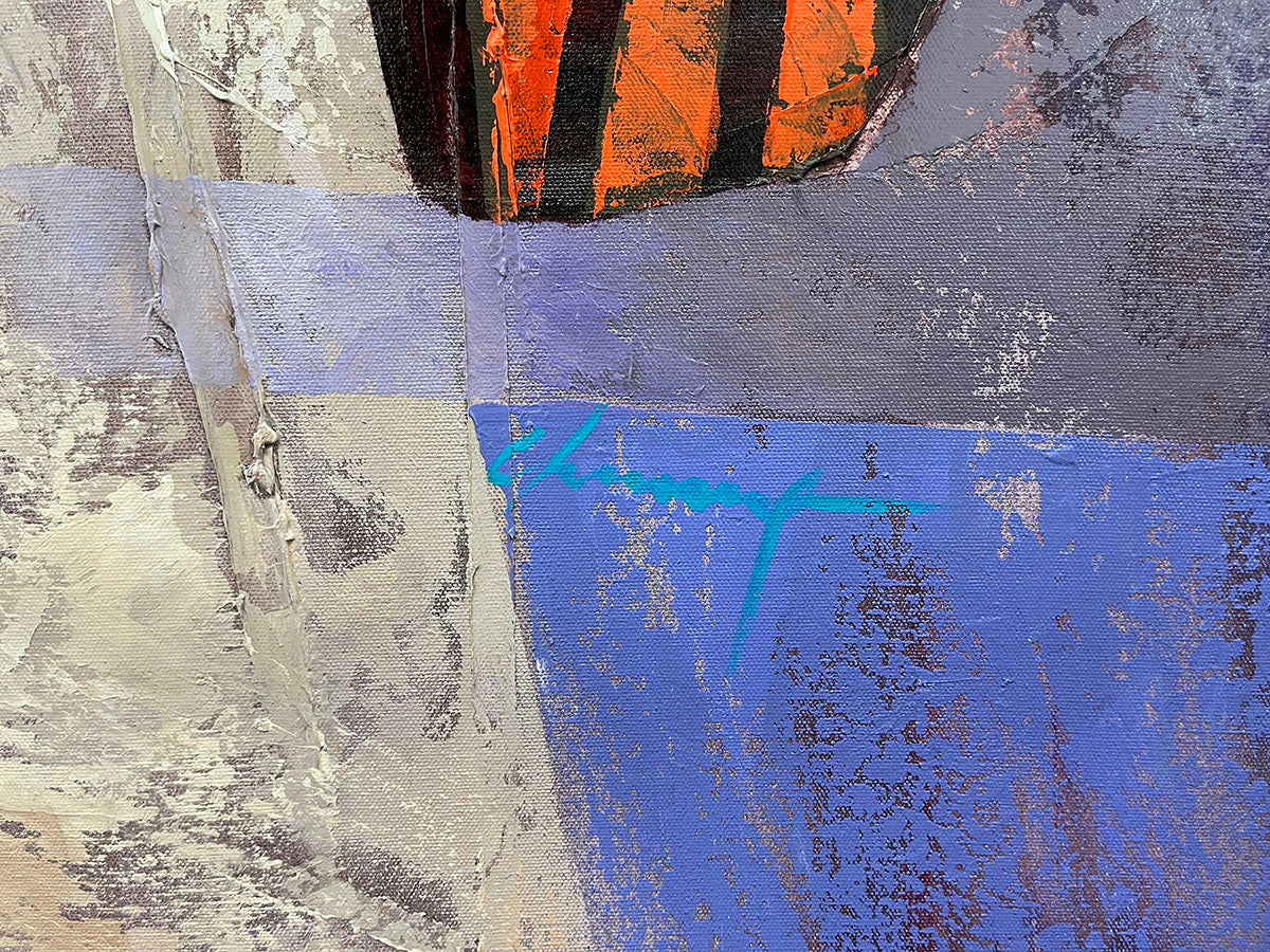 Hacia Lo Desconocido, limited edition giclee on canvas by Claudio Chunga, 48x48