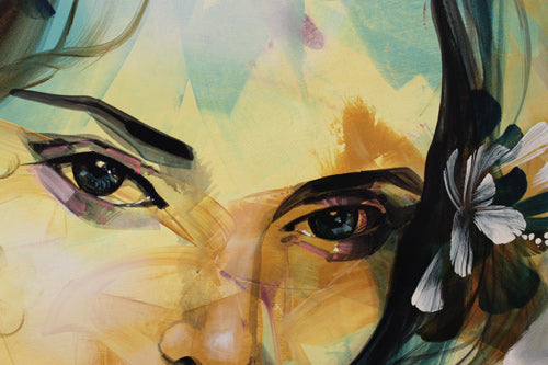 Andalucia, giclee on canvas, signed by Andrea Palacios, 54X54 unstretched