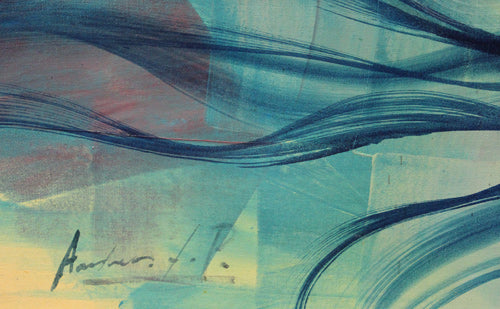 Alexandra, giclee on canvas, signed by Andrea Palacios, 54X54 unstretched.