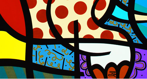 Elephant, limited edition giclee on canvas, signed by Jozza, 30X38 un-stretched.