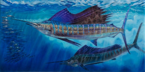 Wide Open, limited edition by Jason Mathias, 40x20 signed and numbered