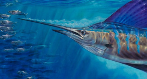 Wide Open, limited edition by Jason Mathias, 40x20 signed and numbered