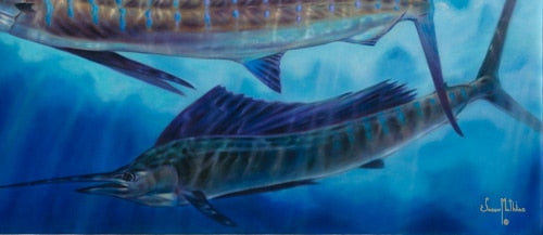 Wide Open, limited edition by Jason Mathias, 40x20 signed and numbered