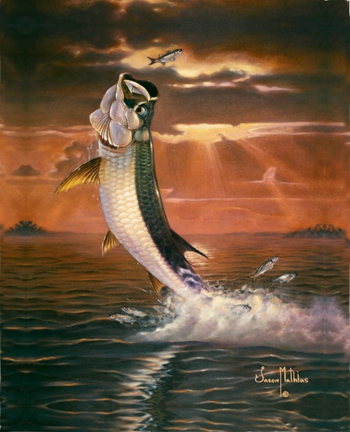 Golden Moment, limited edition by Jason Mathias, 30x40 signed and numbered