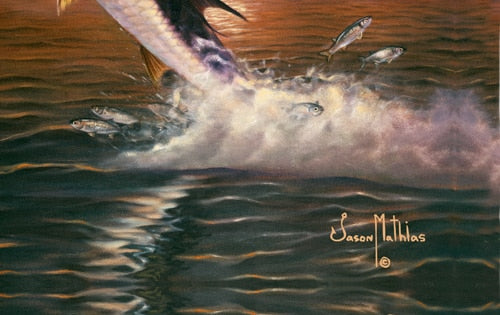 Golden Moment, limited edition by Jason Mathias, 30x40 signed and numbered