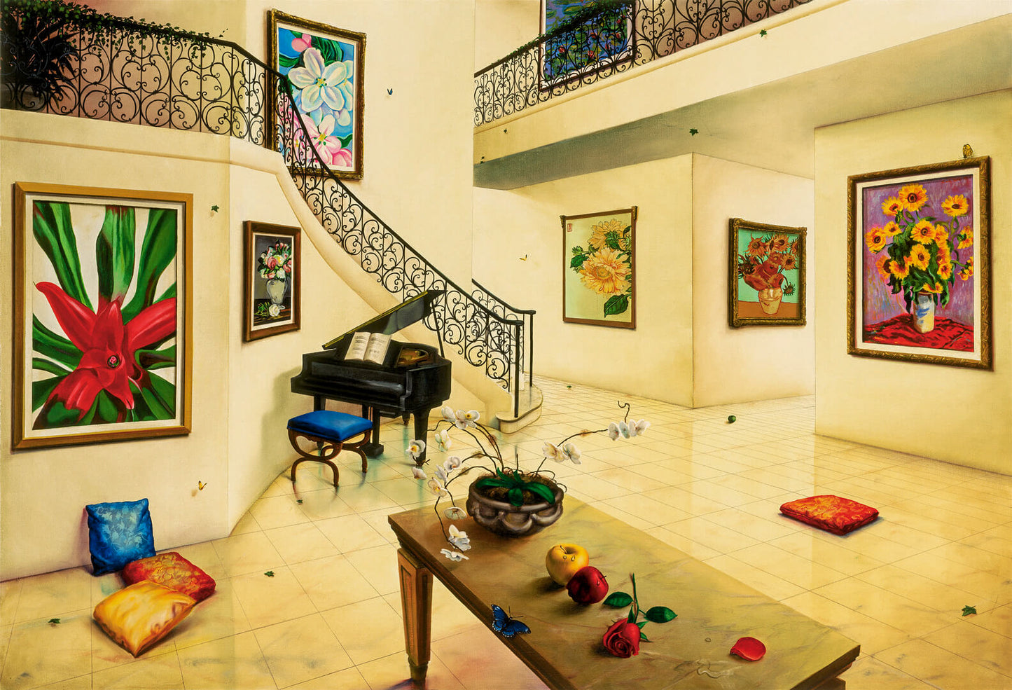 Day of Love IV by Quevedo on Unstretched Canvas Small, 20"x15"