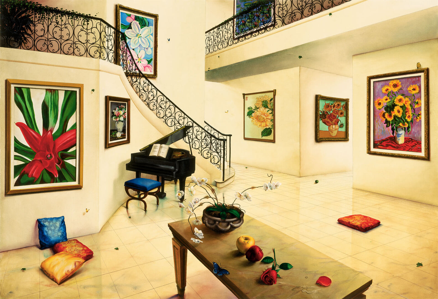 Day of Love IV by Quevedo on Unstretched Canvas Small, 20"x15"