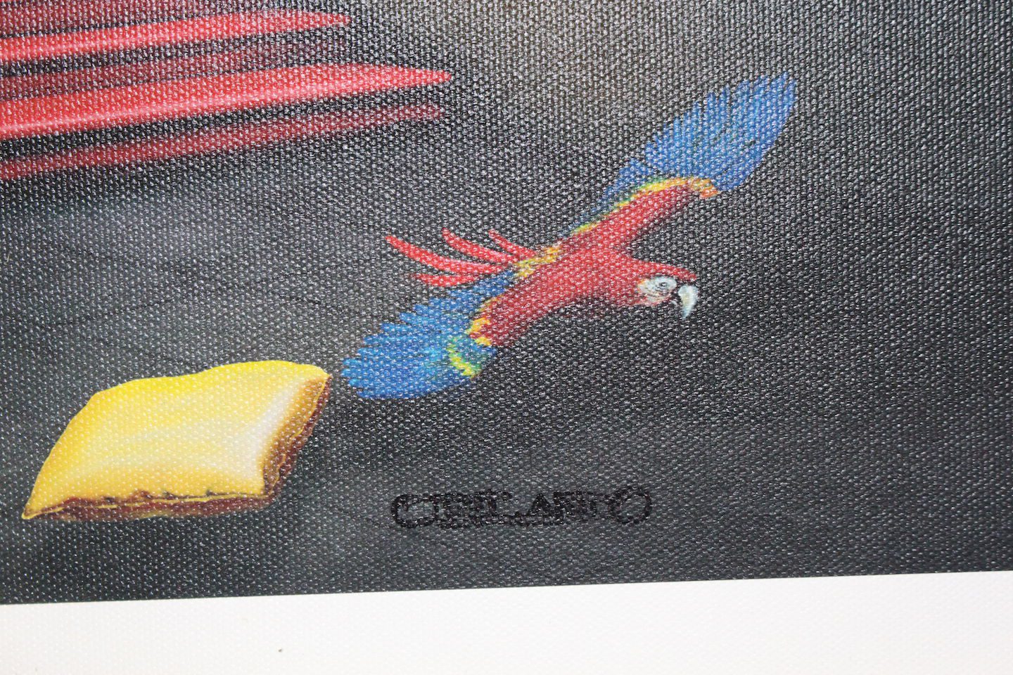Orlando Quevedo Giclée Painting, Limited Edition - Size: 21"L x 13.5"W