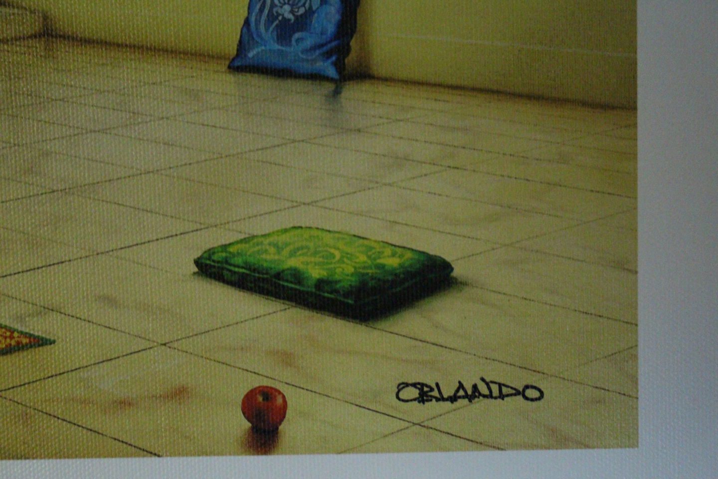 Orlando Quevedo Giclée - Magic Dreams II Painting - Size: 21"L x 13.5"W