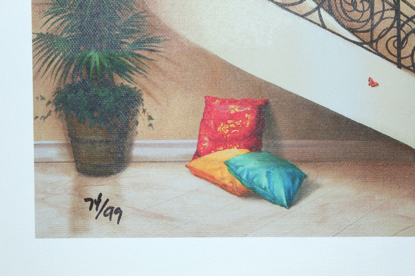 Orlando Quevedo Giclée - In The Mood For Love Painting - Size: 21"L x 13.5"W