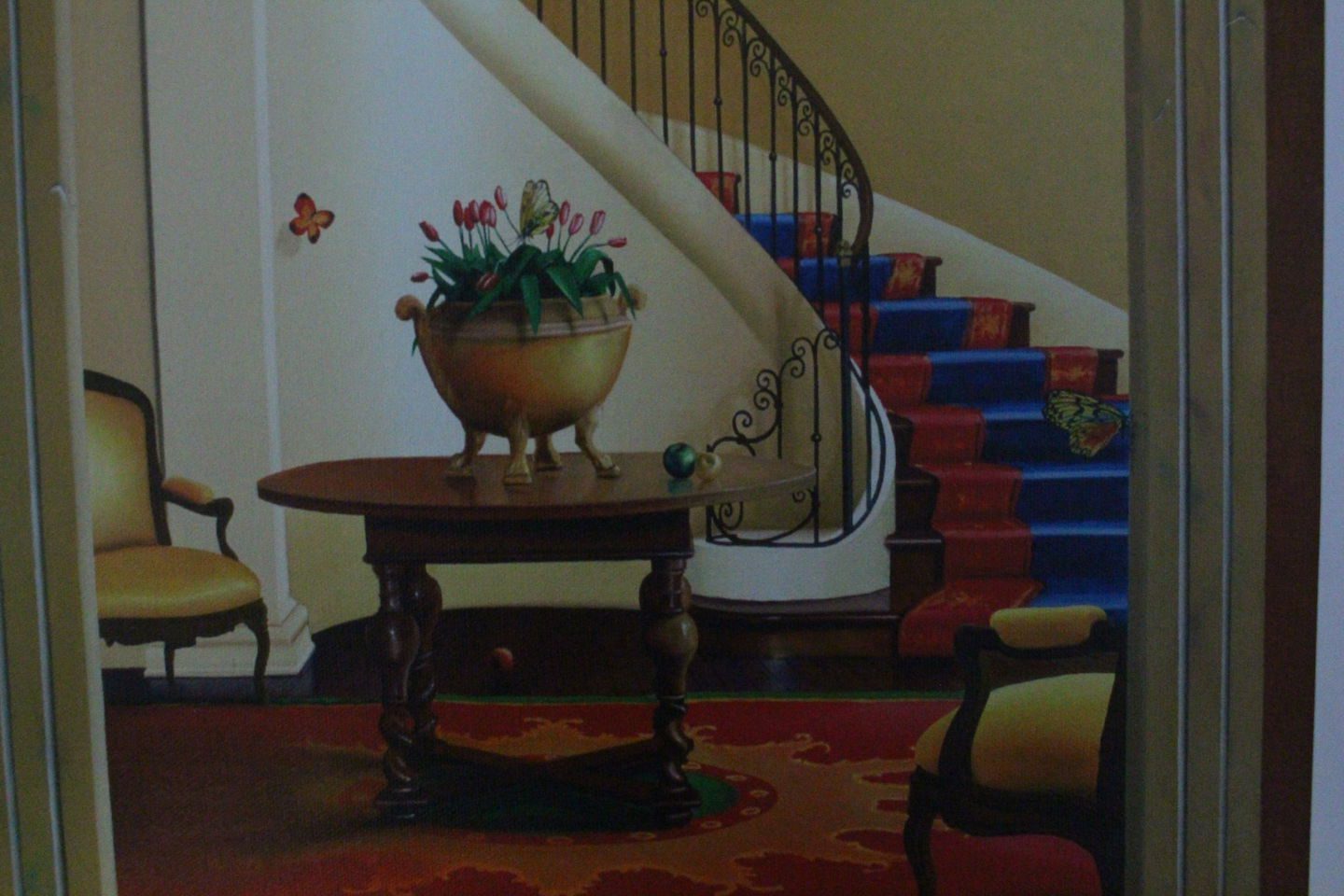 Orlando Quevedo Giclée - Happiness Painting - Size: 21"L x 13.5"W