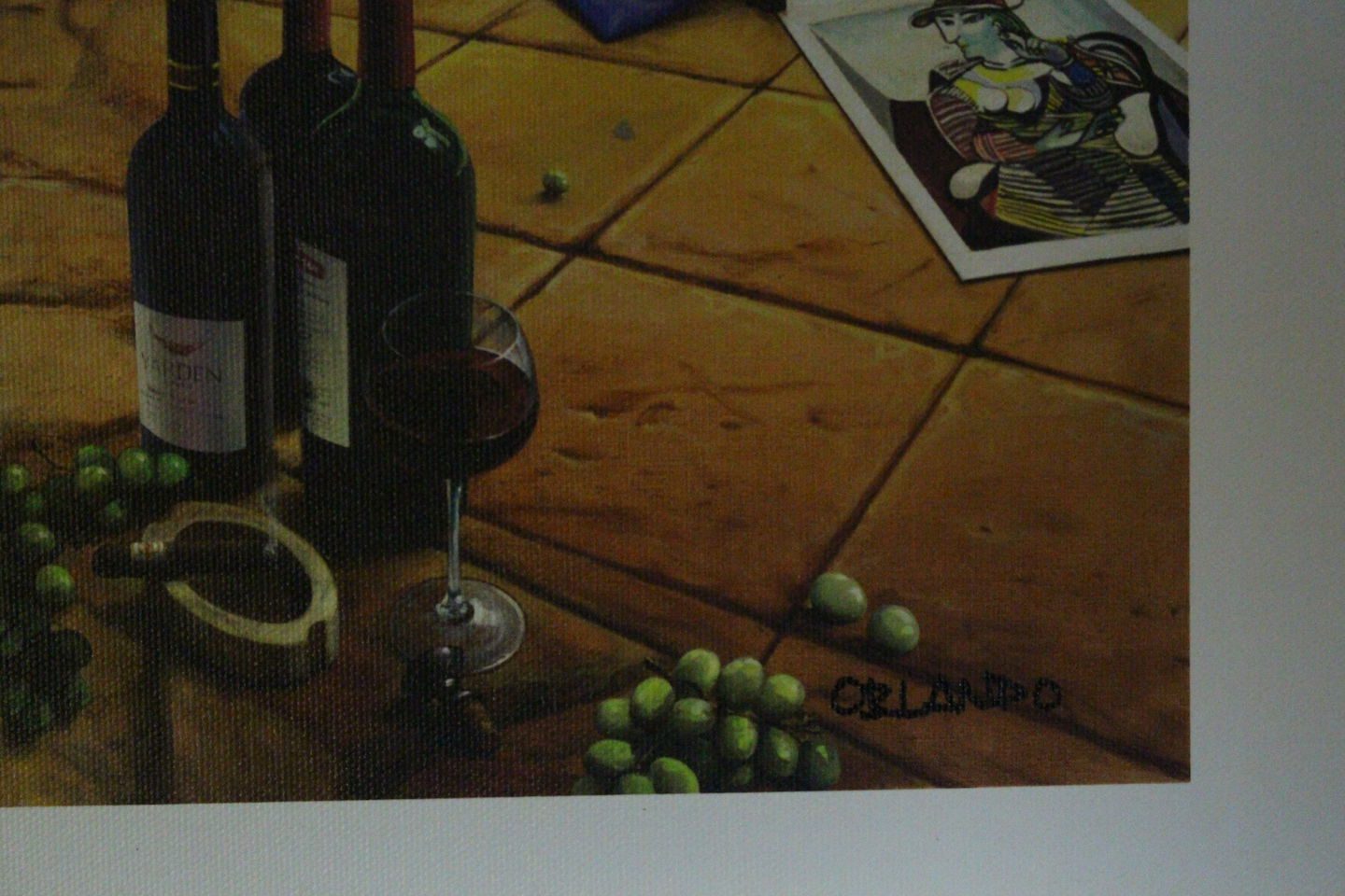 Orlando Quevedo Giclée - Day Break Painting - Size: 21"L x 13.5"W
