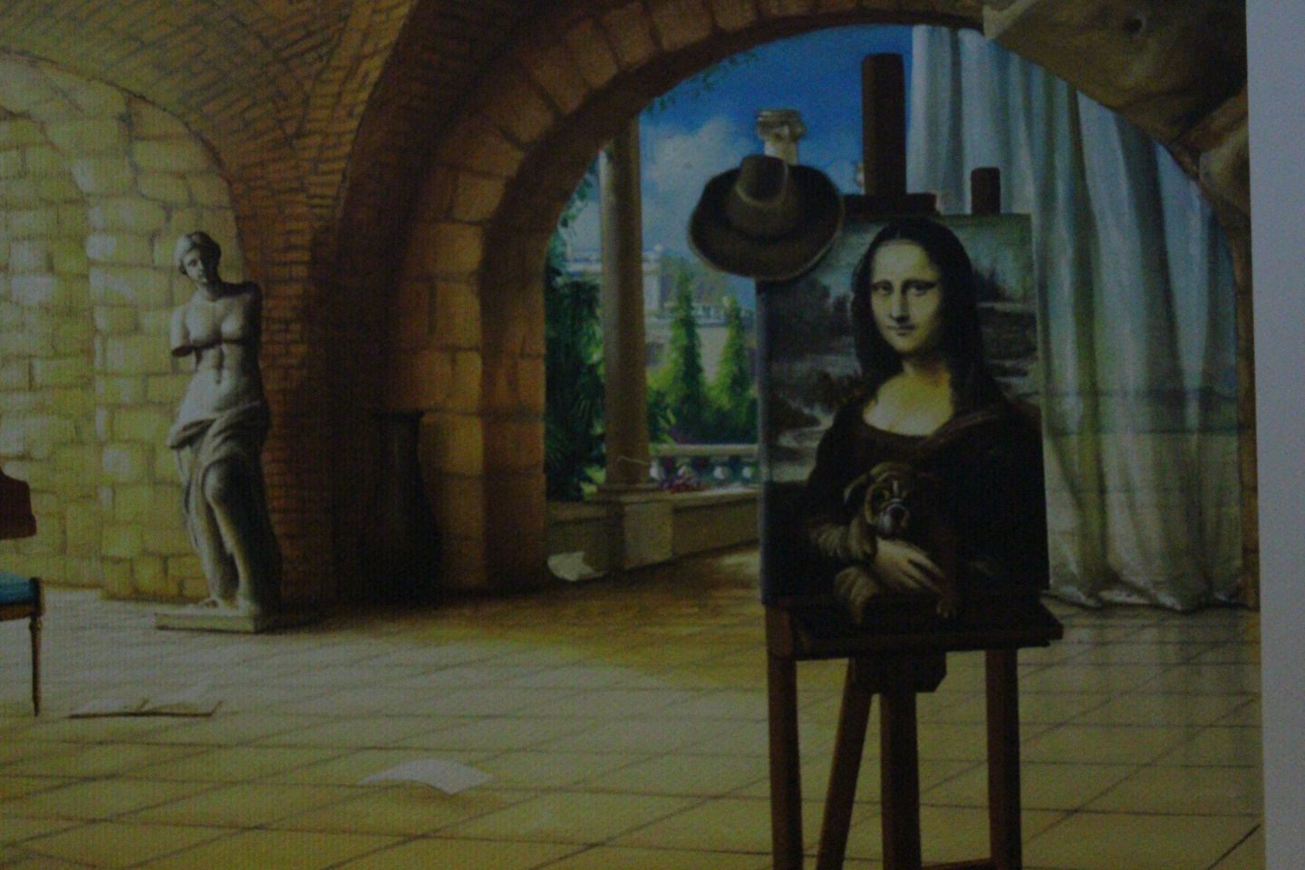 Orlando Quevedo Giclée - Day Break Painting - Size: 21"L x 13.5"W