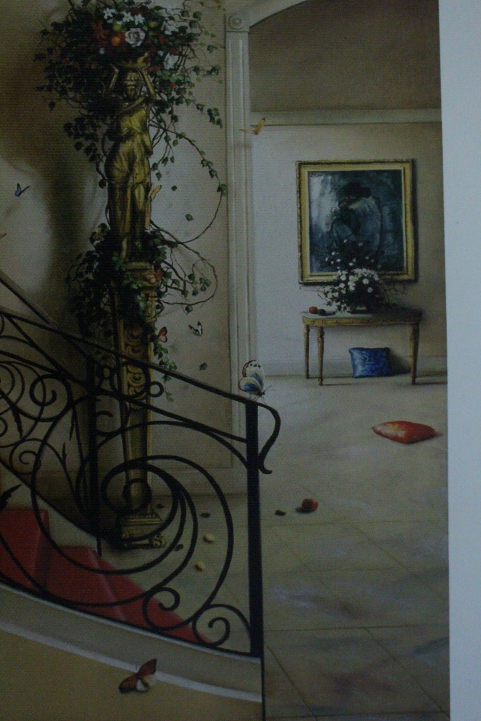 Orlando Quevedo Giclée - Sweet Dreams" Painting - Size: 21"L x 13.5"W