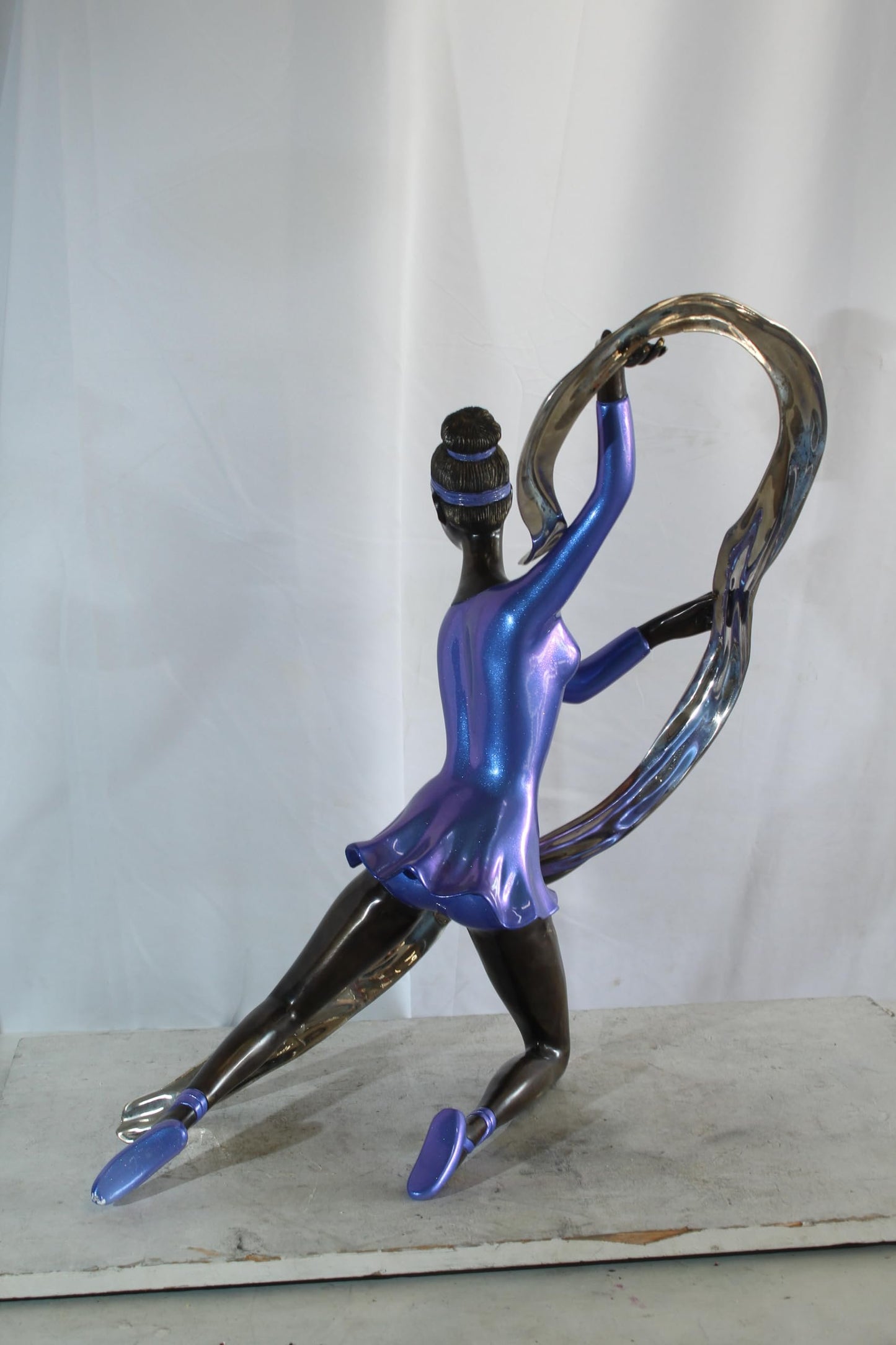 NIFAO Bronze Sculpture Moon Spell by Liliana Mendez Art Statue 21"x12"x27"H
