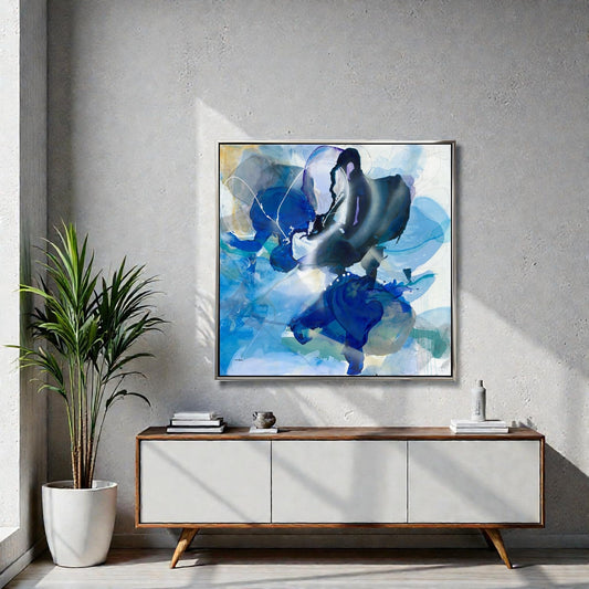 NIFAO Limited Edition Deep Abyss by Mario Luca Art 41"x41"