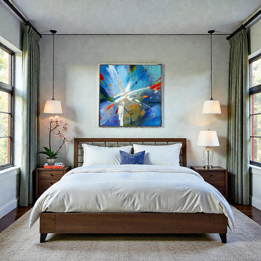NIFAO Limited Edition Et Terra Nostra by Azarin Art 39"x39"