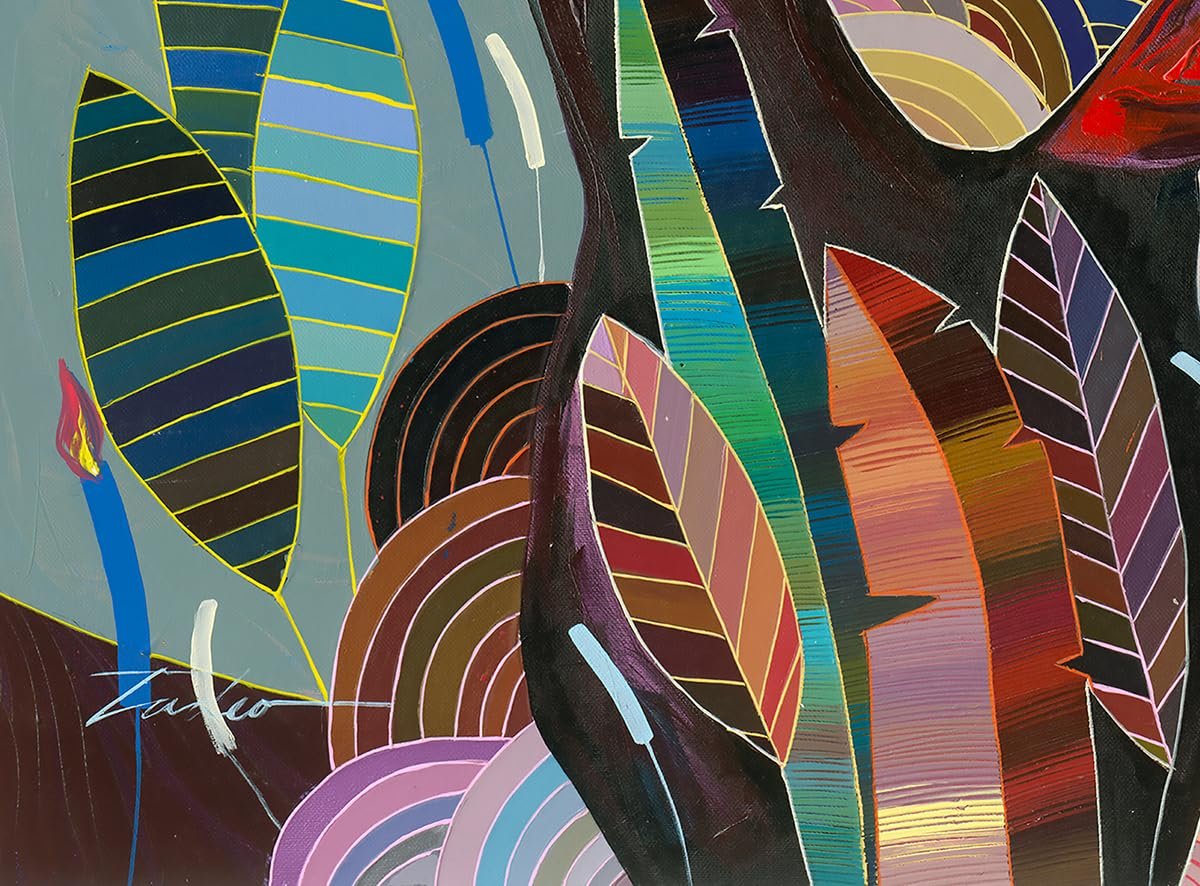 NIFAO Limited Edition Vista Ciudad by Tadeo Zavaleta 32"x32"