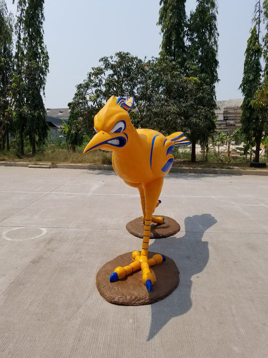 Giant Impressive Twelve Feet Long Roadrunner Bronze Statue 144" x 34" x 74"H