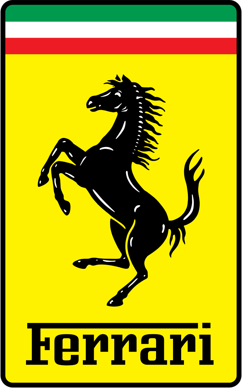 Ferrari Horse Bronze Statue Large -  Size: 26"L x 42"W x 61"H.