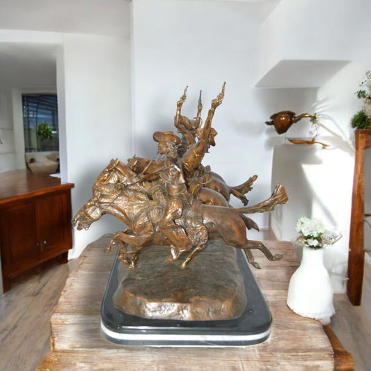 Coming Through The Rye Remington replica -  Size: 28"L x 23"W x 29"H.