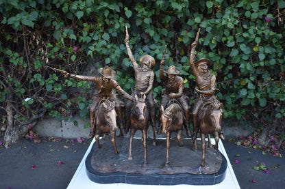 Giant Coming Through the Rye Remington Replica - Size: 38"L x 27"W x 31"H.