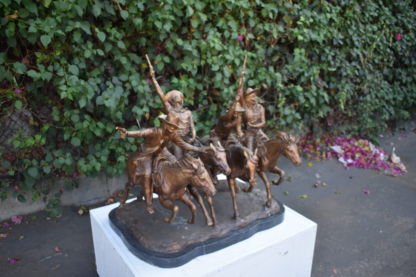 Giant Coming Through the Rye Remington Replica - Size: 38"L x 27"W x 31"H.