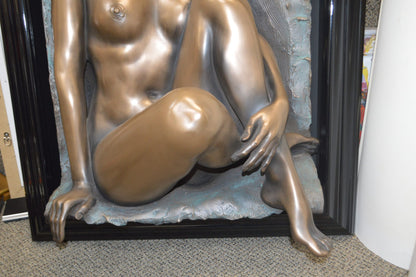 Bill mack Dimensional Adorned Bonded Bronze -  Size: 25"L x 37"W x 10"H. 