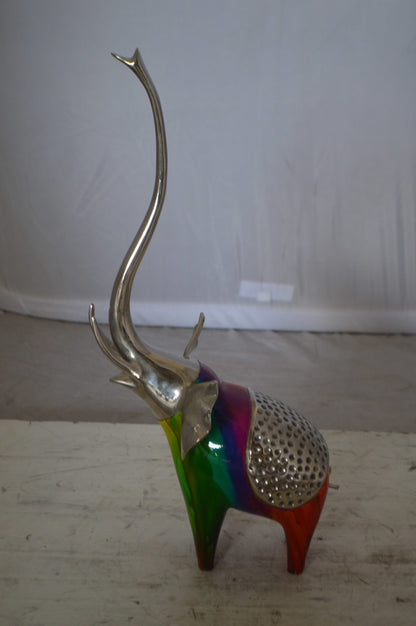 Elephant by Liliana Mendez -  Size: 10"L x 9"W x 20"H. 