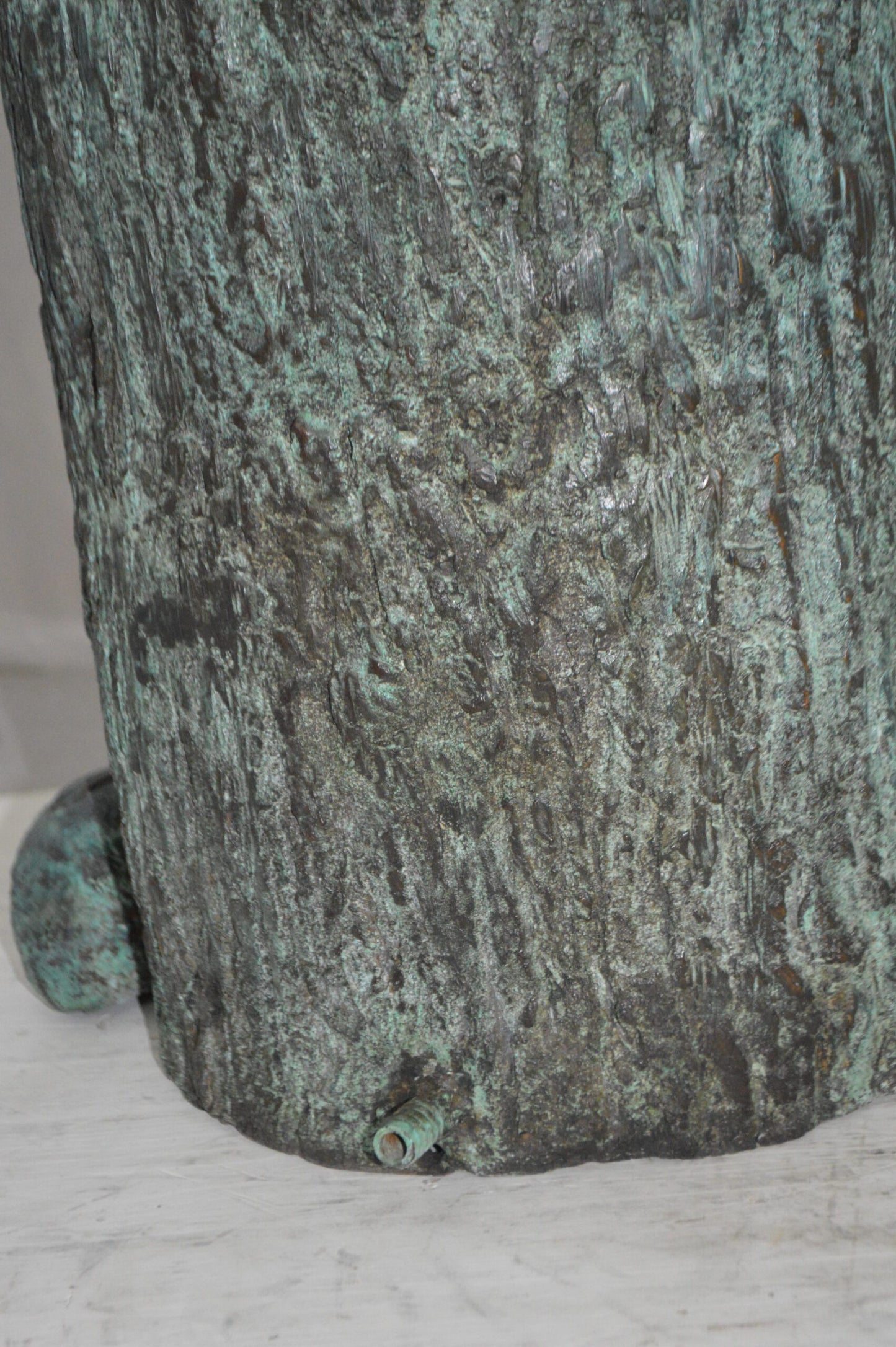 Standing Pelican Bronze Fountain - Size: 20"L x 30"W x 43"H.