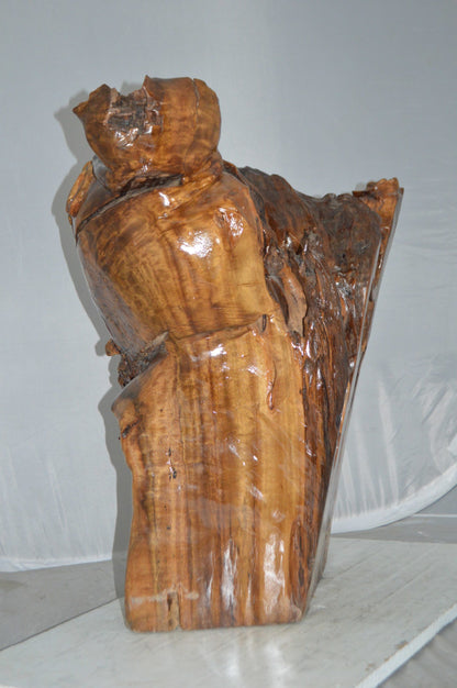 Wood Carved Buddha CC6 -  Size: 26"L x 20"W x 29"H.