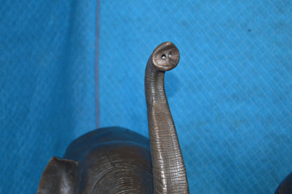 Pair of large Elephants bronze statue - fountain -  Size: 55"L x 17"W x 53"H.