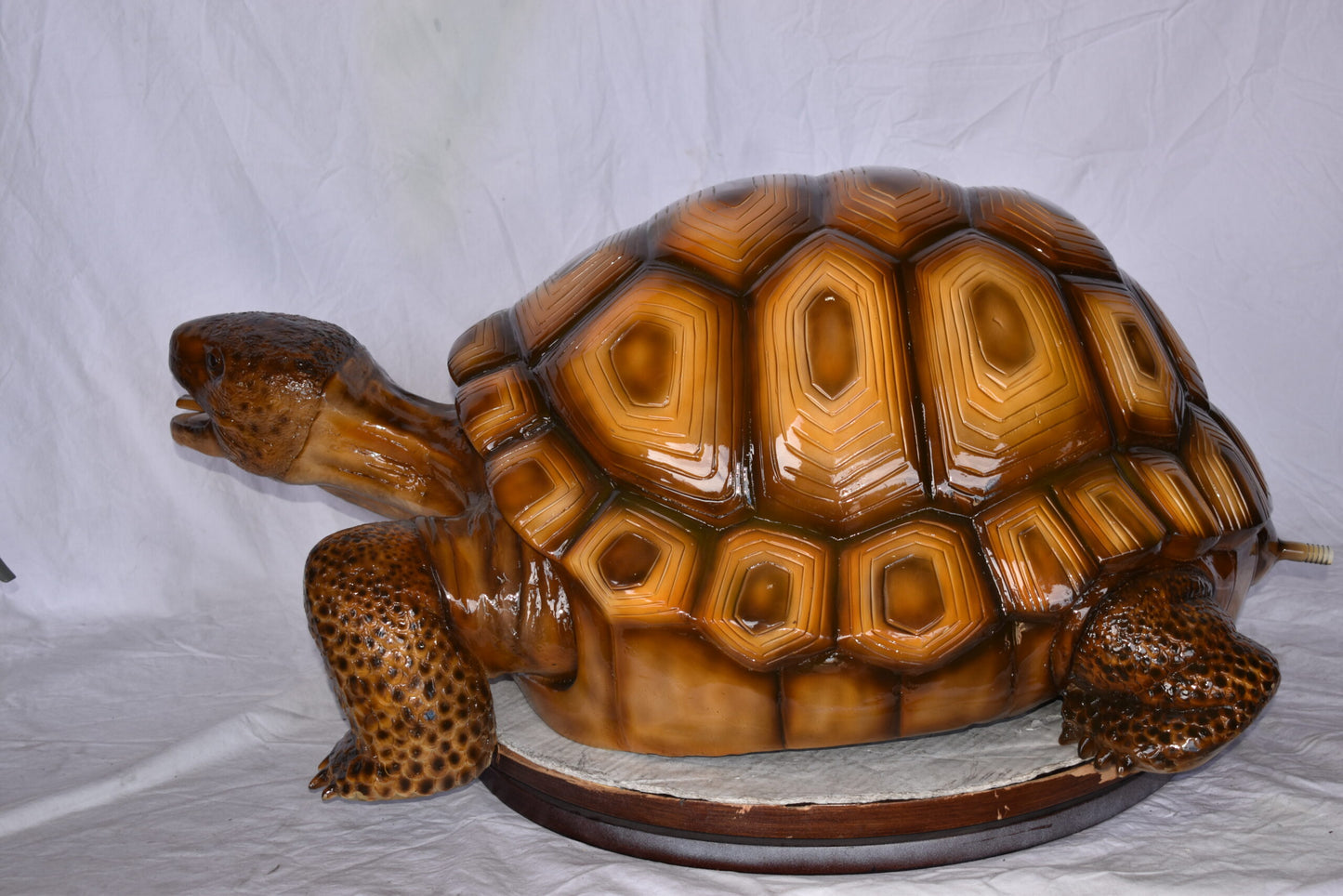 Giant - Tortoise Turtle Fountain Brown Finish Bronze Statue  24" x 38" x 16"H