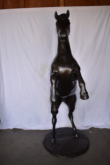 Ferrari Horse Life-size Bronze Statue Giant Size Size: 72" x 34" x 88"H